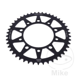 Couronne Alu 46 Dents PAS 520 Noir