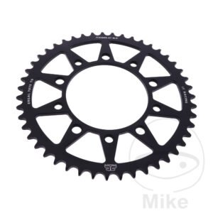 Couronne Alu 47 Dents PAS 520 Noir