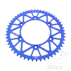 Couronne Alu 52 Dents PAS 520 Bleu