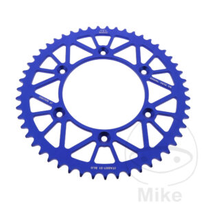 Couronne Alu 51 Dents PAS 520 Bleu