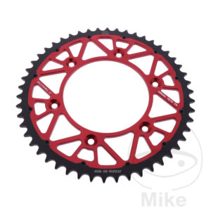 Couronne Twinstar 50 dents PAS 520 Rouge