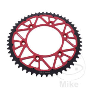 Couronne Twinstar 52 Dents PAS 520 Rouge
