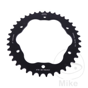 Couronne Aluminium 39 dents PAS 520 noir