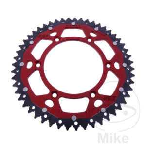 Couronne Dual 51 dents PAS 520 Rouge