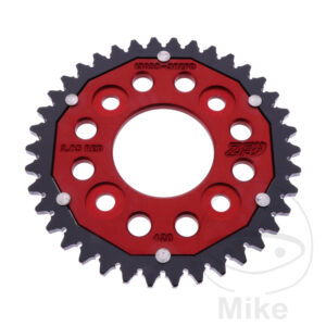 Couronne Dual 38 dents PAS 420 Rouge