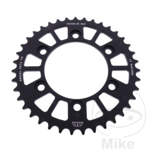 Couronne Aluminium 39 dents PAS 520 noir