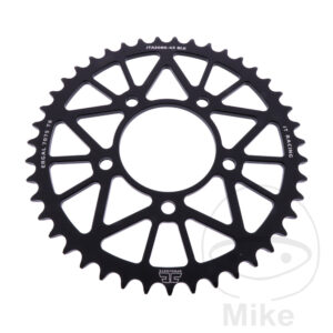 Couronne Aluminium 43 dents PAS 520 noir