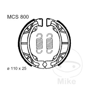 Mâchoires de frein avec ressort TRW