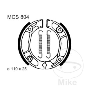 Mâchoires de frein avec ressort TRW