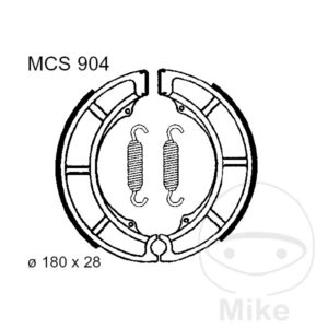 Mâchoires de frein avec ressort TRW