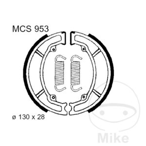 Mâchoires de frein avec ressort TRW