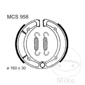 Mâchoires de frein avec ressort TRW