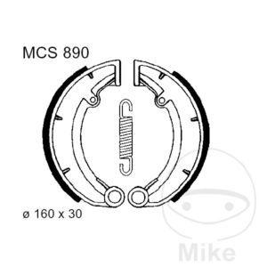 Mâchoires de frein avec ressort TRW