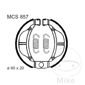 Mâchoires de frein avec ressort TRW