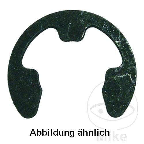 Circlips Acier galvanisé 7x14.3x0.9mm Pack de 100 BAGUES DE BENNE galvanisées 10.0 679