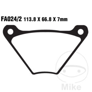 Plaquette de Frein Semi-Sinter V EBC