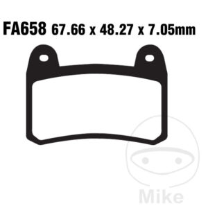 Plaquette de frein Sinter HH EBC