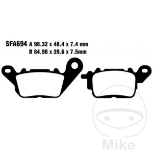 Plaquette de frein Standard Scooter EBC