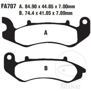 Plaquette de frein Standard Scooter EBC