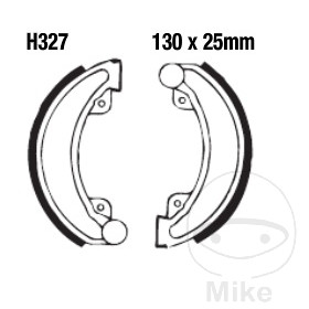Mâchoires de frein avec ressort EBC