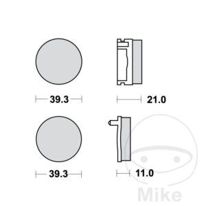 Plaquette de Frein Standard TRW
