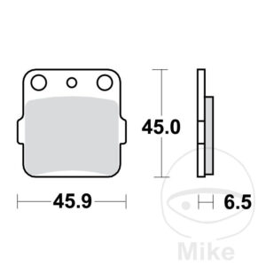 Plaquette de Frein Sinter SI TRW
