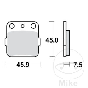Plaquette de Frein Standard Offroad TRW