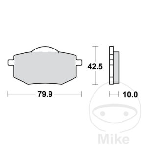 Plaquette de Frein Standard TRW