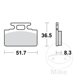 Plaquette de Frein Standard TRW