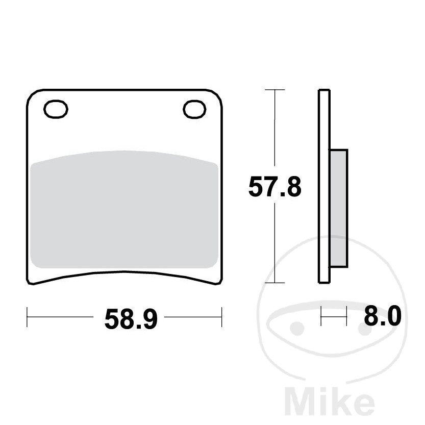 Plaquette de Frein Sinter vorne TRW Plaquette de Frein Sinter vorne TRW