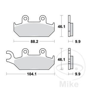 Plaquette de Frein Standard TRW