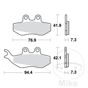 Plaquette de Frein Scooter TRW