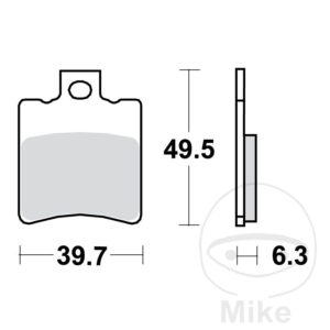 Plaquette de Frein Scooter TRW