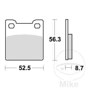 Plaquette de Frein Standard TRW