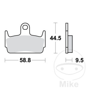 Plaquette de Frein Standard TRW