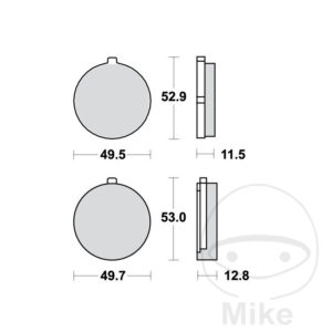 Plaquette de Frein Standard TRW