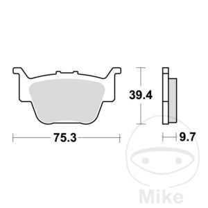 Plaquette de Frein Sinter SI TRW