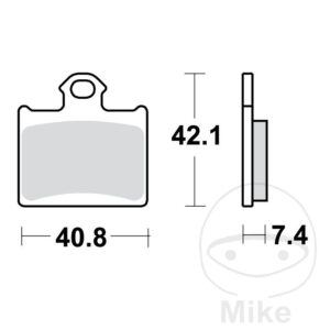 Plaquette de Frein Sinter SI TRW