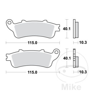 Plaquette de Frein Sinter
