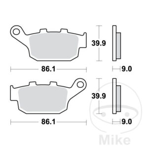 Plaquette de Frein Sinter