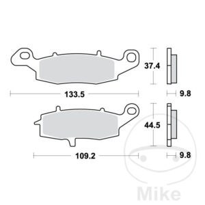 Plaquette de Frein Sinter