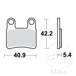 Plaquette de Frein Standard TRW