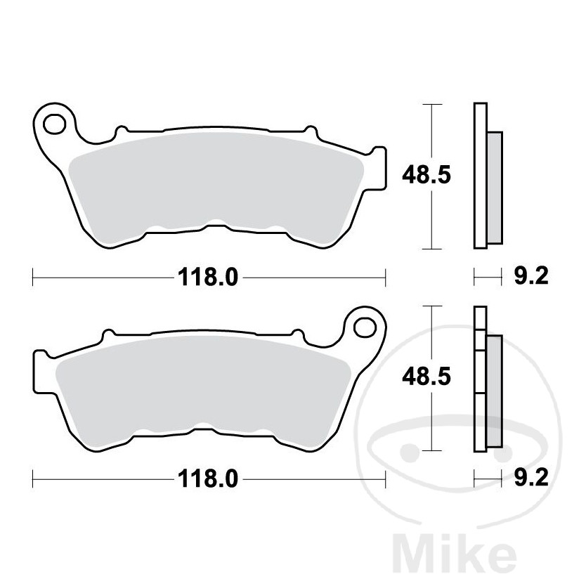 Plaquette de Frein Sinter vorne TRW Plaquette de Frein Sinter vorne TRW