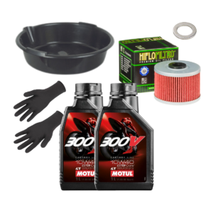 Pack Vidange Motul 300v 10w40 Pour HONDA CBR 250 R 2011-2016