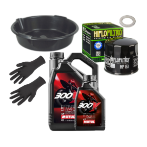 Pack Vidange Motul 300v 5w40 Pour DUCATI 1000 MONSTER 2002-2008