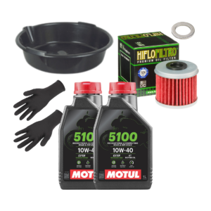 Pack Vidange Motul 5100 10w40 Pour HONDA CRF 150 2007-2022