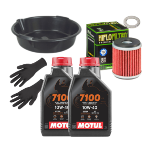 Pack Vidange Motul 7100 10w40 Pour YAMAHA YZ 450 F 2009-2023