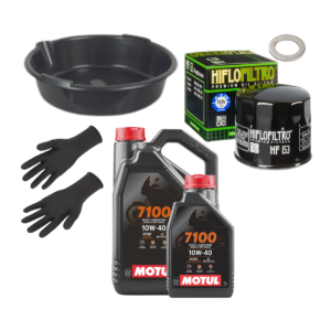 Pack Vidange Motul 7100 10w40 Pour DUCATI 1100 MULTISTRADA 2007-2009