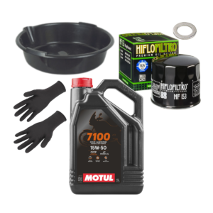 Pack Vidange Motul 7100 15w50 Pour DUCATI PANTAH 350/500/600 1973-1989