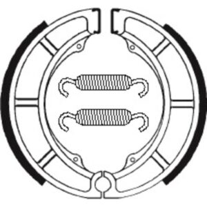 Mâchoires de frein TECNIUM Street/Quad organique - BA052